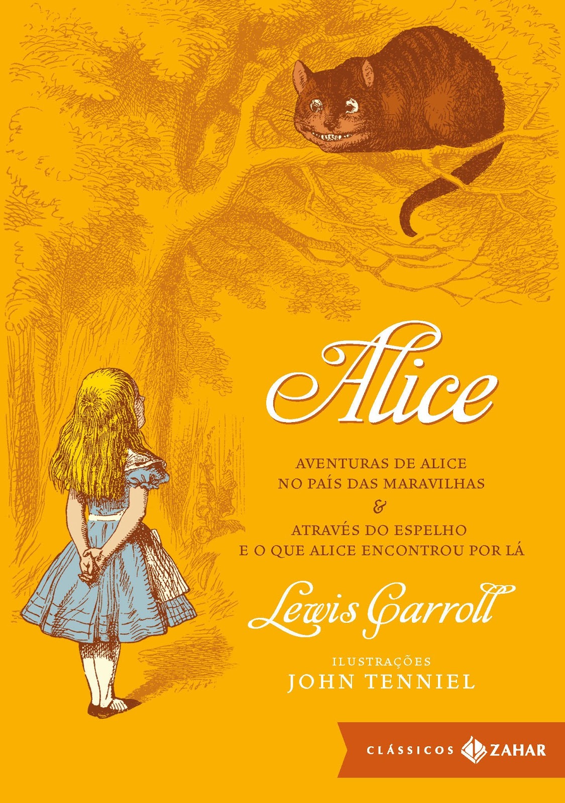 Capas de Livros (Brasil) Lewis Carroll Alice no País das Maravilhas (1865)