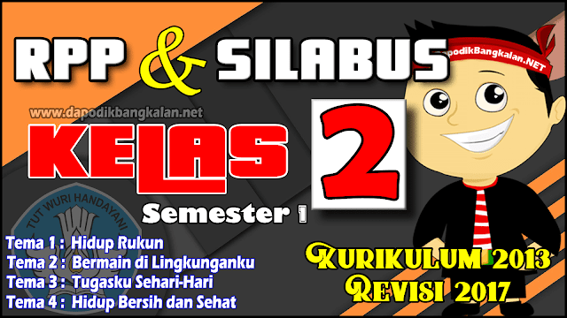 RPP Silabus Kelas 2 Kurikulum 2013 Semester 1 Revisi 2017