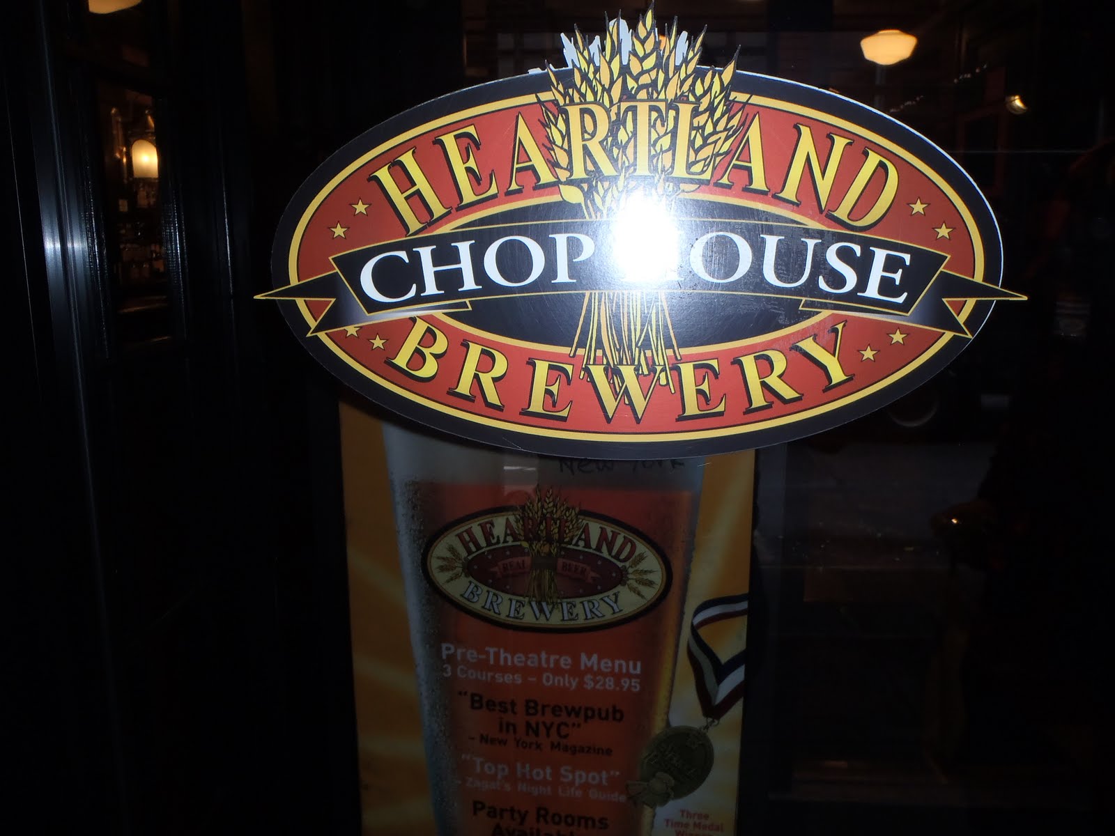 Beer and Musings around the world Heartland Brewery