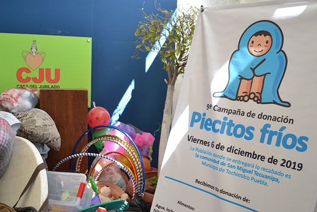 “Piecitos fríos”, una campaña en apoyo a comunidades pobres