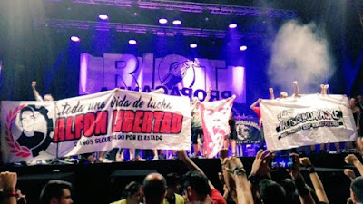 El Ayuntamiento de Madrid financió un concierto con apoyos a «Alfon» y a los agresores de Alsasua Ahora Madrid, Podemos, odio, progres, comunismo, terrorismo, terroristas