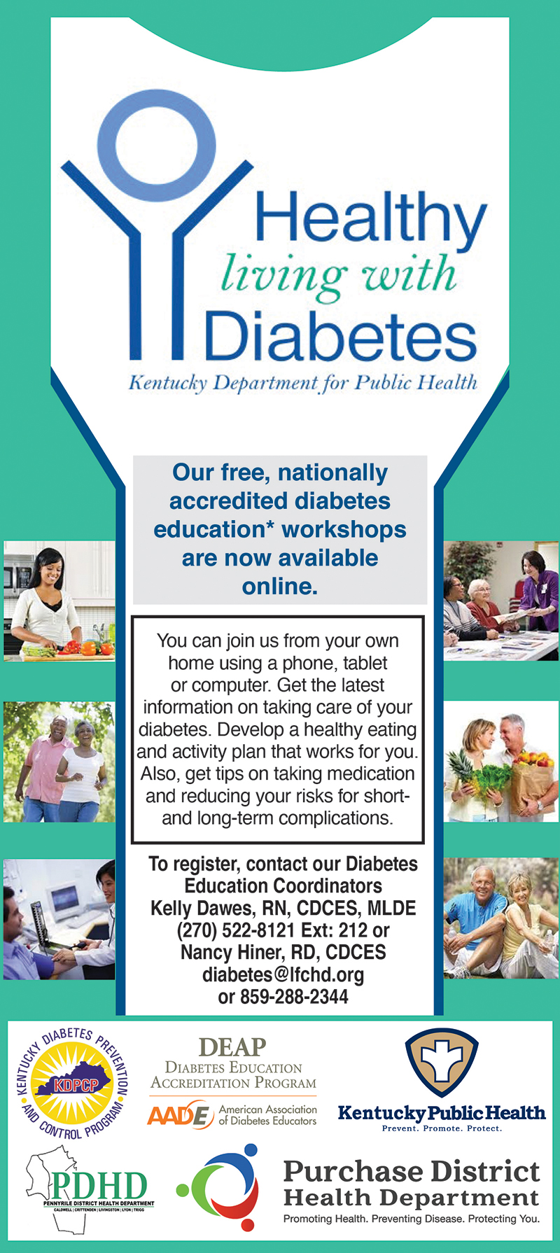 The Press Online Diabetes classes available each month