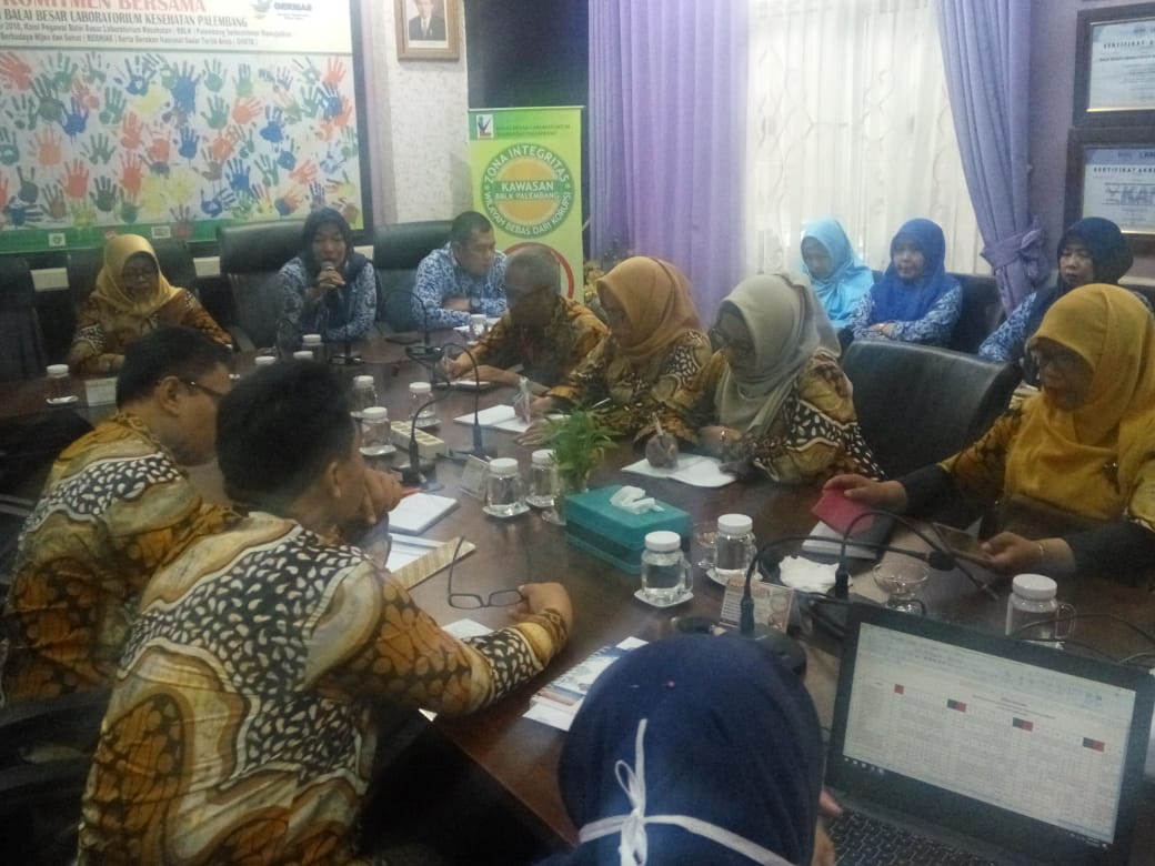 Sambutan Tamu Studi Banding dari BLK Yogyakarta ~ BBLK Palembang