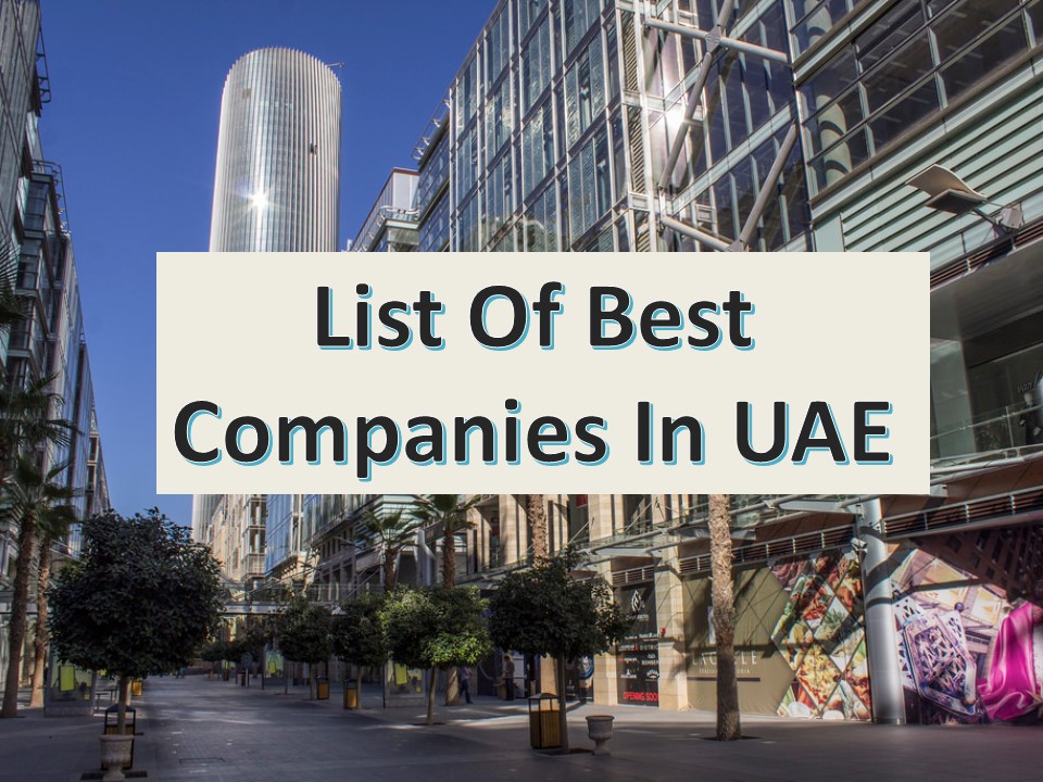 LIST BEST COMPANIES IN UAE