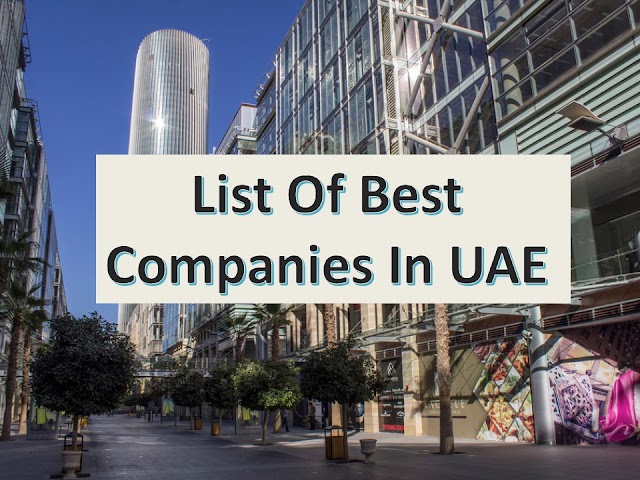 LIST BEST COMPANIES IN UAE