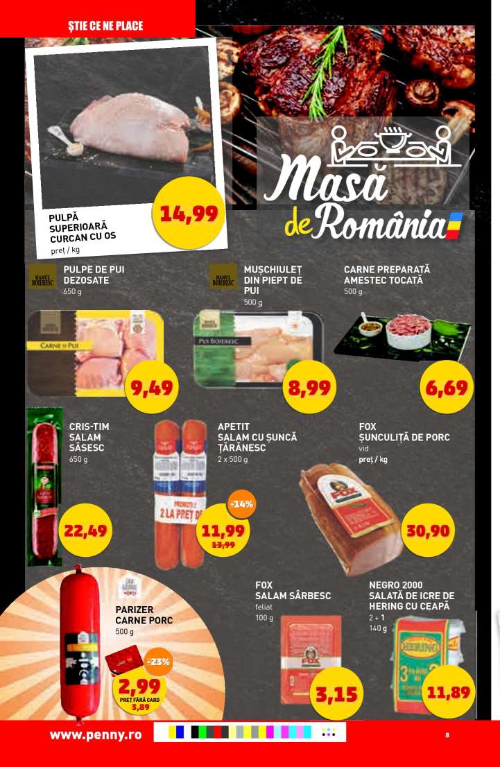 CATALOG PENNY 26 iunie 02 iulie 2019. Pliantul actual cu ofertele