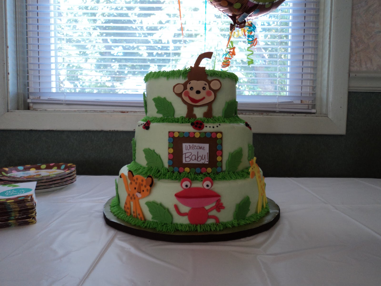 SweetDesigns Rainforest Baby Shower