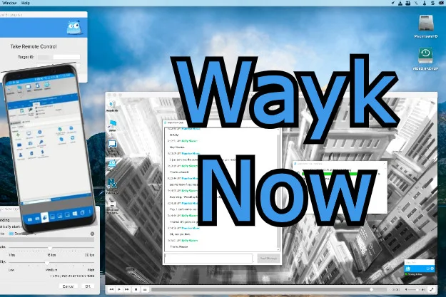 wayk now remote desktop control software free pc and smartphones