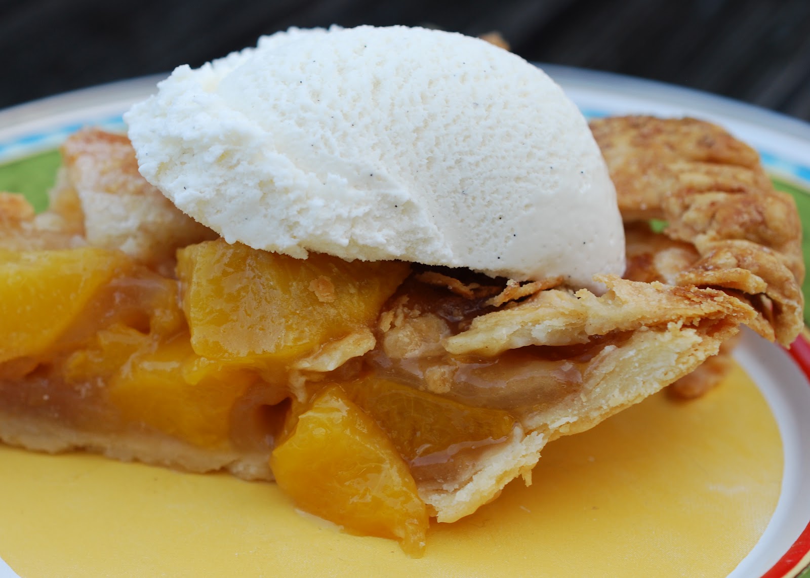 Cooking with Larue: Summer Honey Caramel Peach Pie