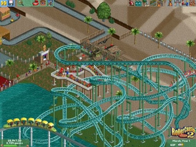 Features of Roller Coaster Tycoon 3