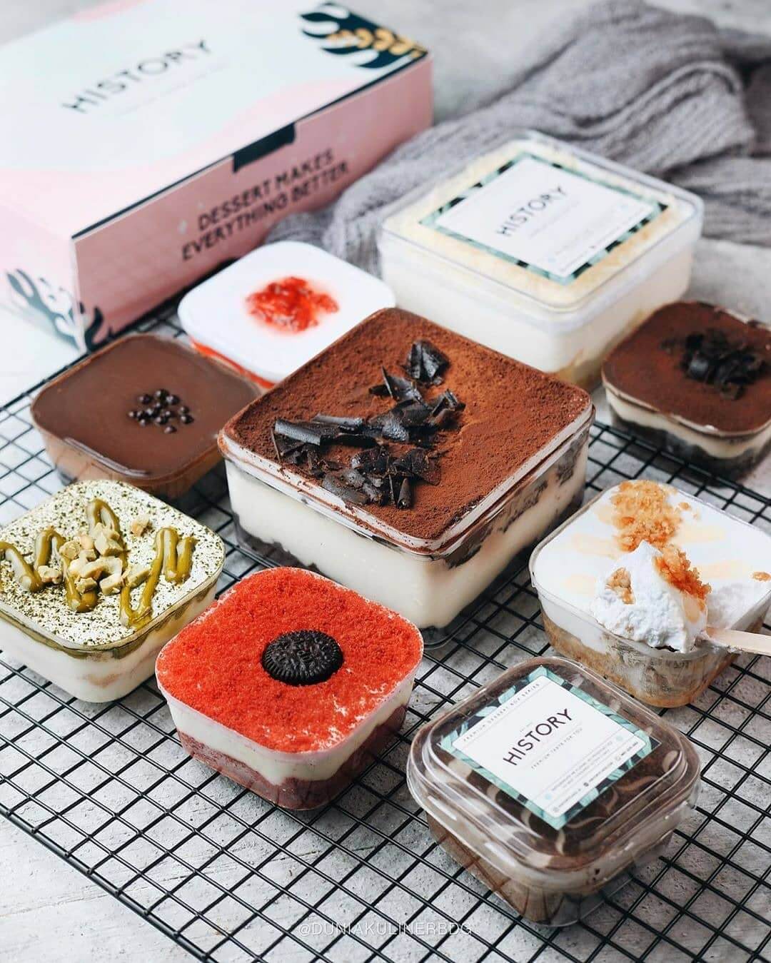 5 Tempat Dessert Box Terenak di Bandung Muda Trip