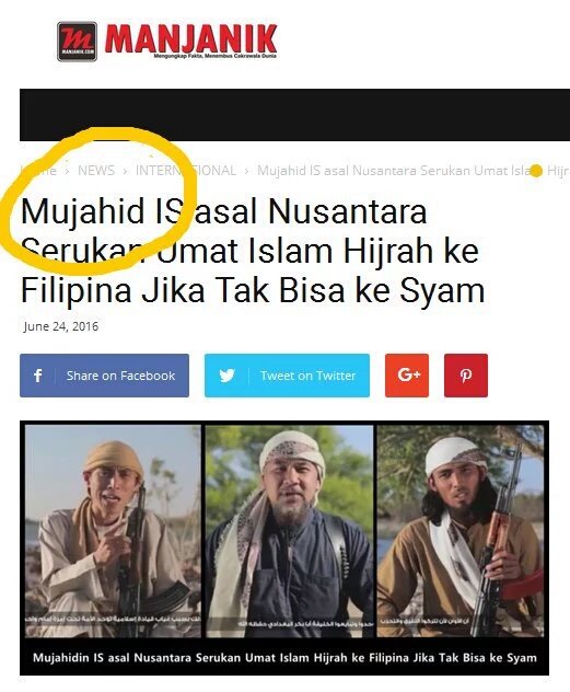Kader Muhammadiyah Sebut Media Corong ISIS sebagai Media 