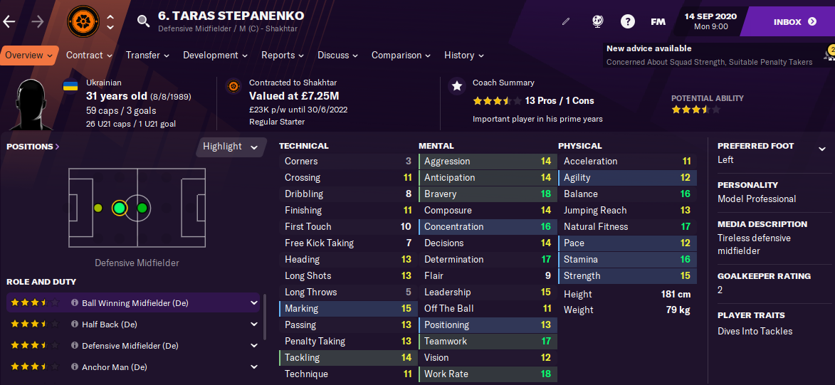 FM21 Tarek Stepanenko FM21 Tarek Stepanenko