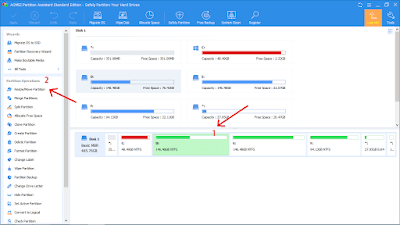 Cara Menambah Kapasitas Drive C di Windows 10,8,7 Cara Menambah Kapasitas Drive C di Windows 10,8,7