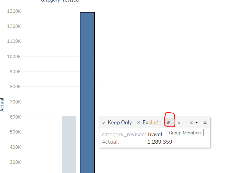 Tableau Change bar chart colours