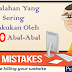 Kesalahan Yang Sering Dilakukan Oleh SEO Abal-Abal