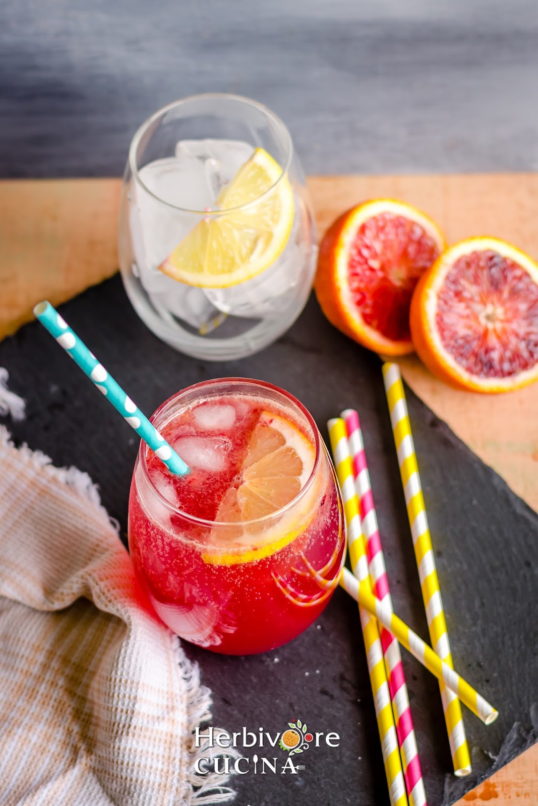 Herbivore Cucina Blood Orange Lemonade