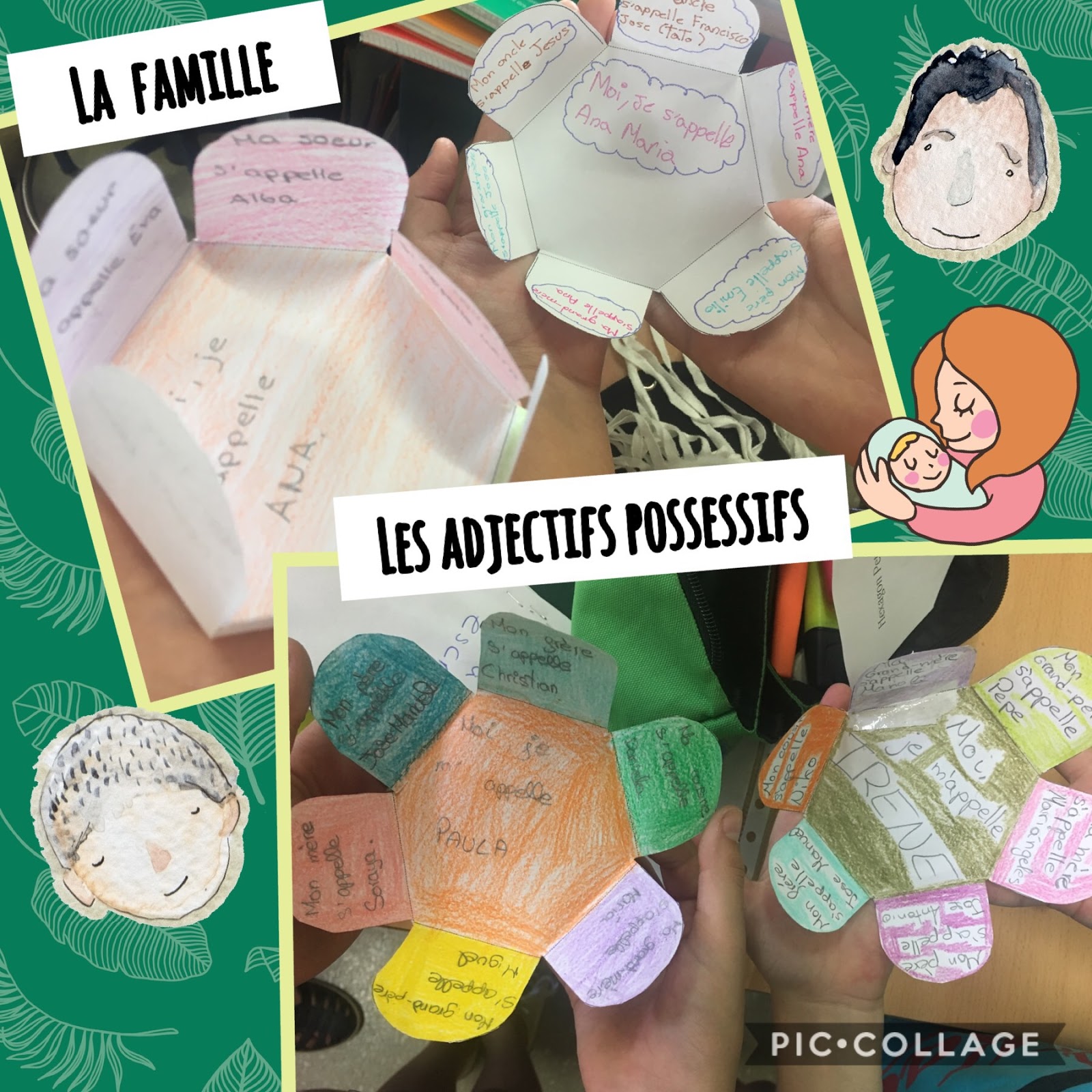 Toca Francés Ma mère, ma soeur, mon frère, mon père...