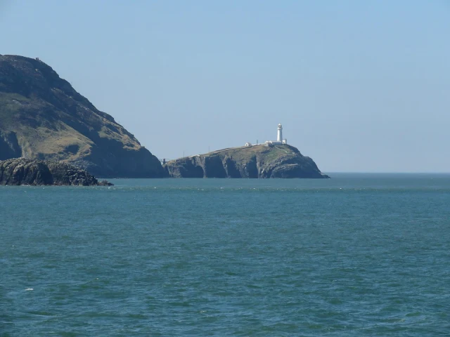 Lighthouse en route from Dublin to Holyhead Port on the HSC Jonathan Swift