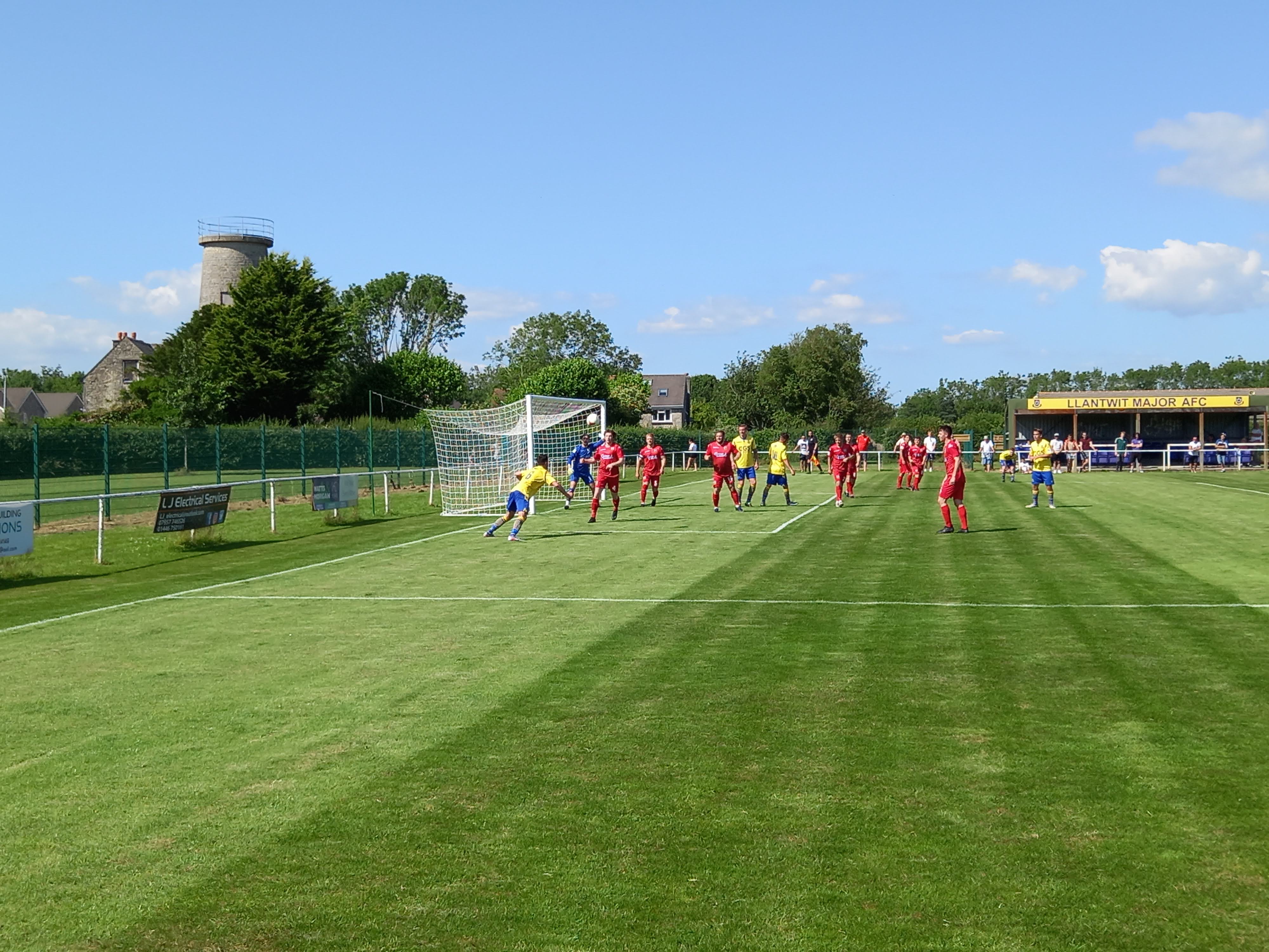 Damage In The Box! LLANTWIT MAJOR AFC (Windmill Lane)
