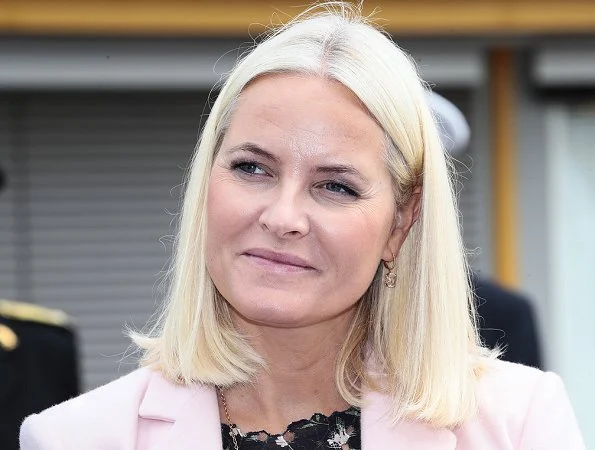 Crown Princess Mette-Marit wore Valentino dress from Spring 2013 Ready to Wear Collection and ByTiMo floral maxi dress