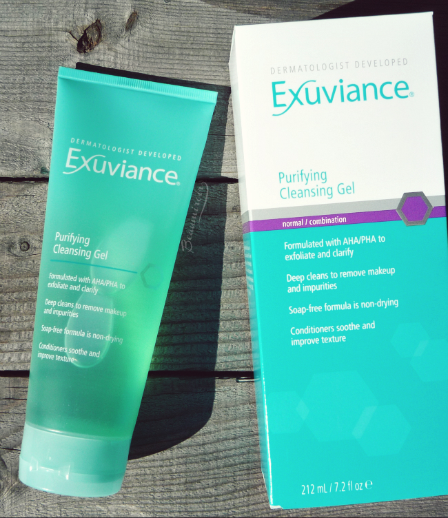Review: Exuviance Purifying Cleansing Gel combines deep cleansing and anti-aging