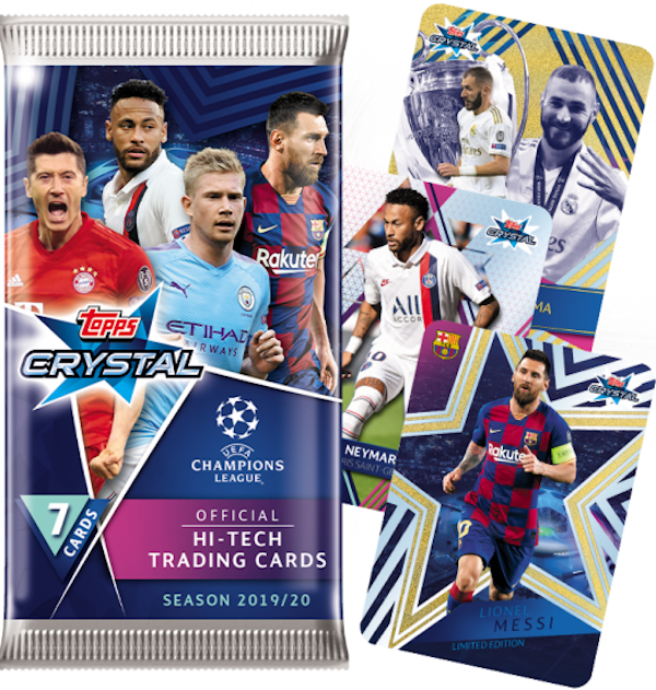 2018-19 Topps Crystal UEFA Champions League Checklist, Box Set Detail