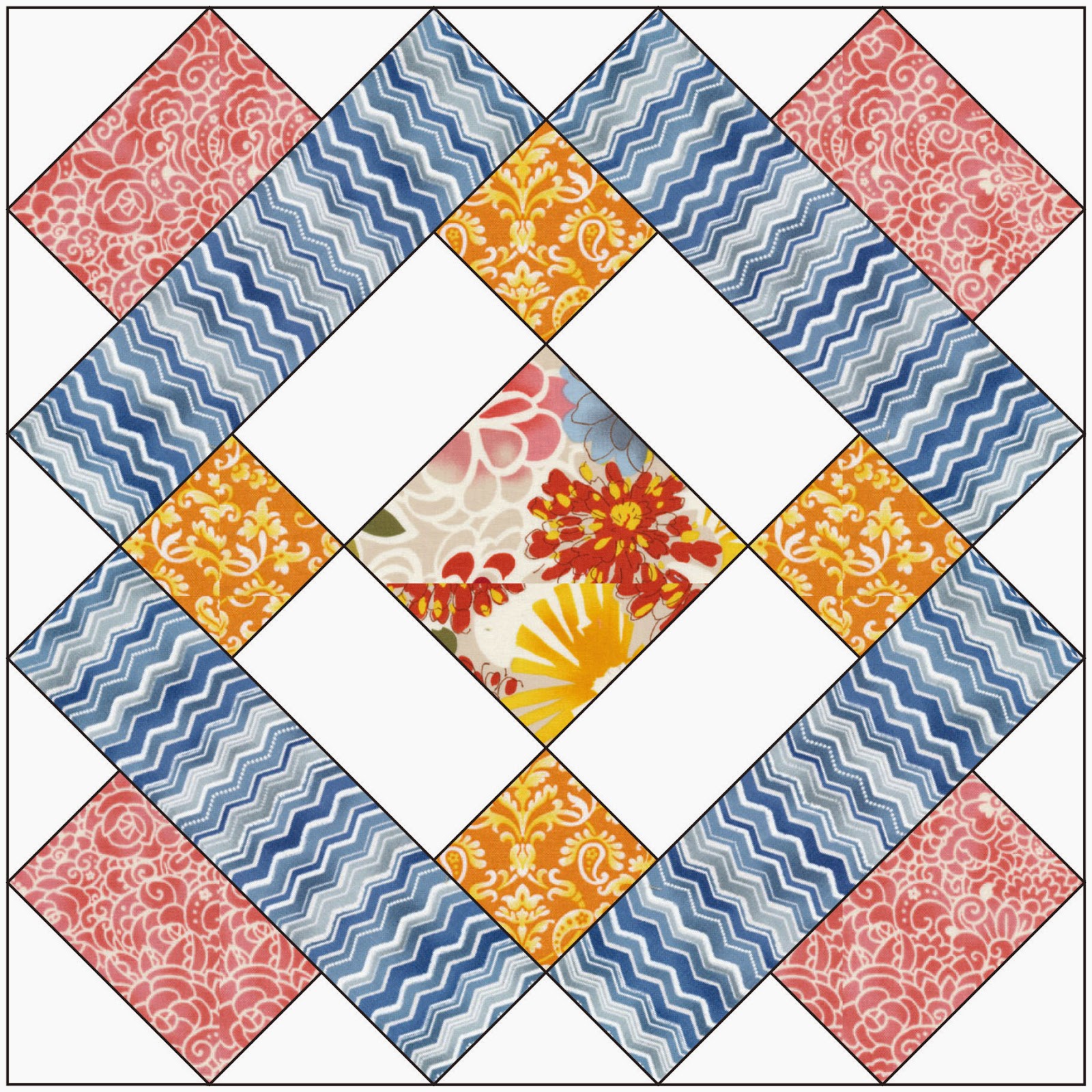 Inspired by Fabric Were Washington and Lincoln Quilters?