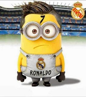 Gambar Minion Galau Ronaldo Real Madrid 
