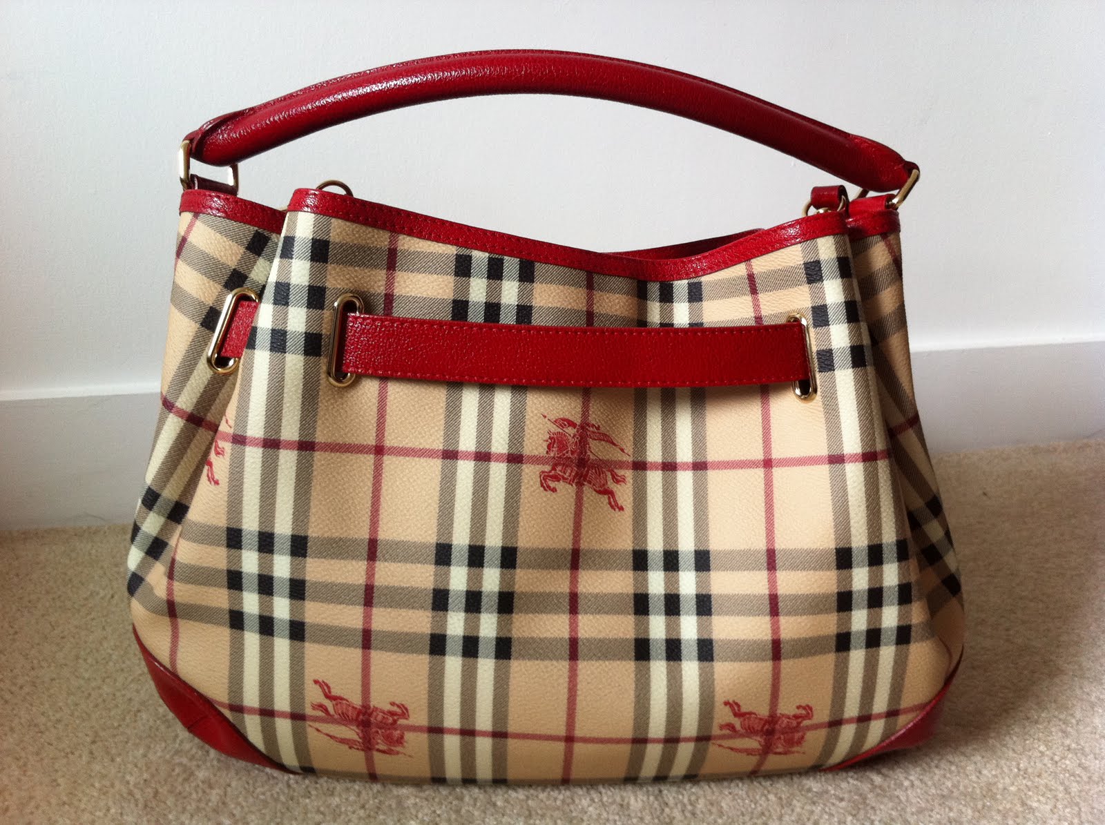 Discounted Genuine Handbags: (New) Authentic Burberry Hobo Bag For Sale