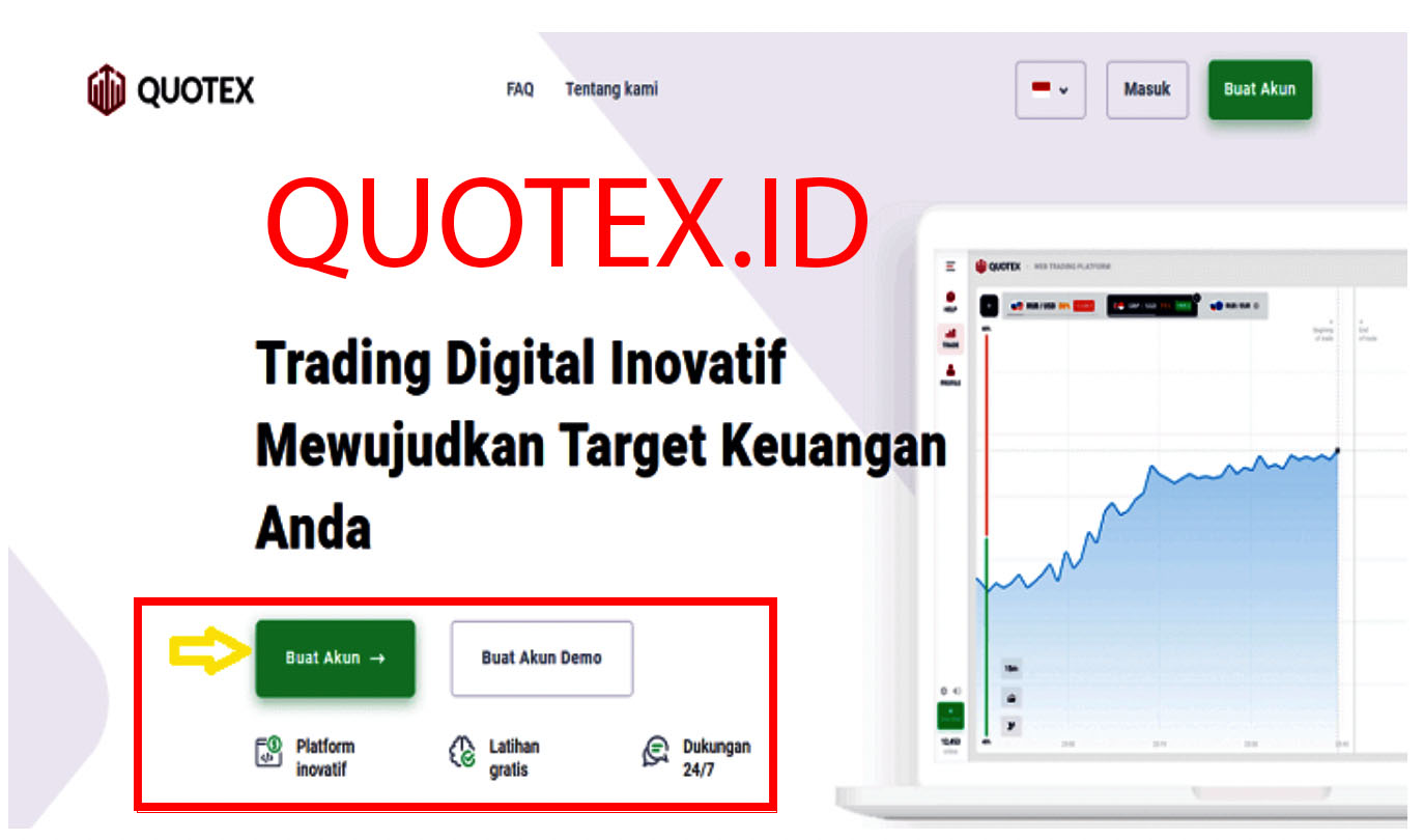 Cara Daftar dan deposit di platform quotex.id ...