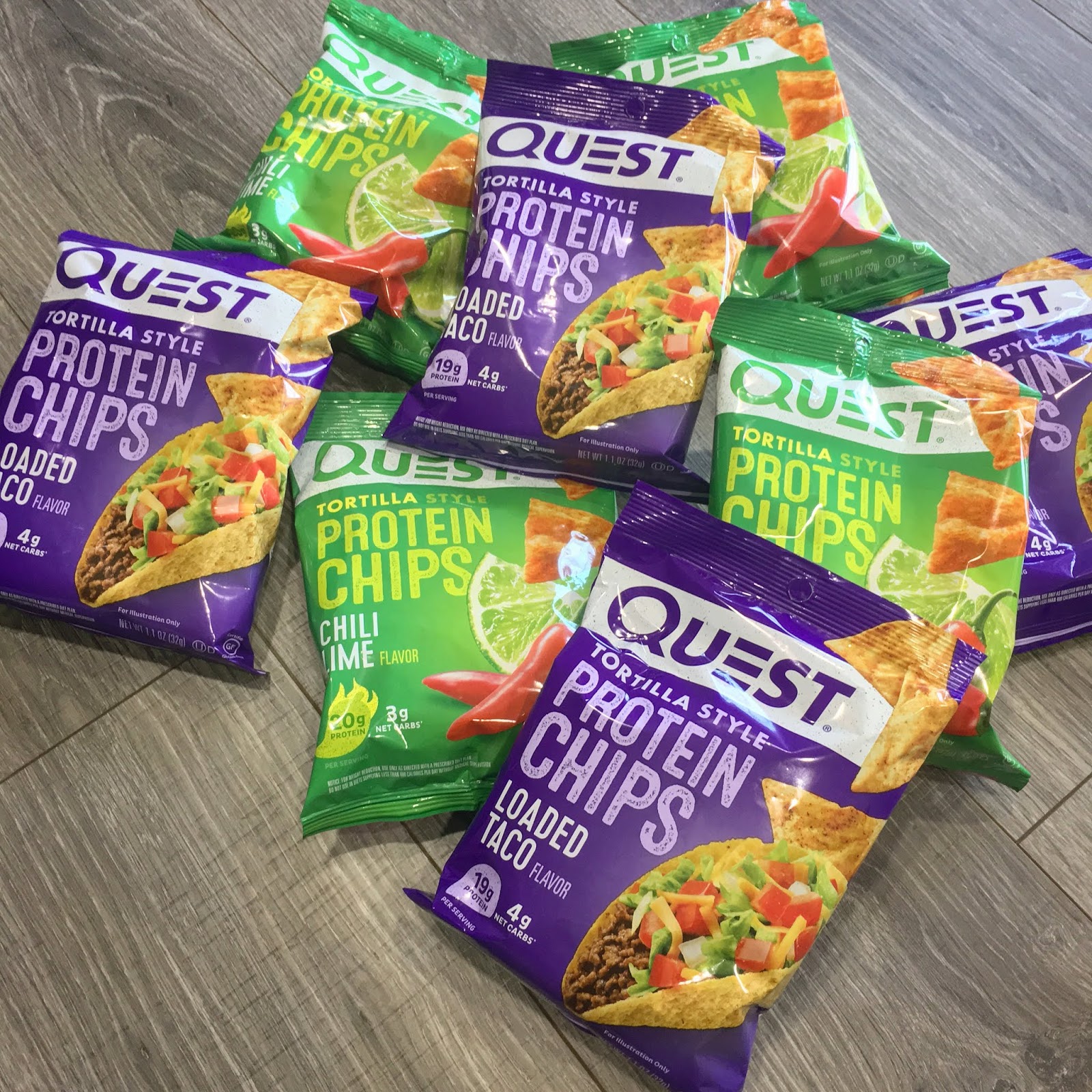 Carlee McDot REVIEW Quest Tortilla Style Protein Chips