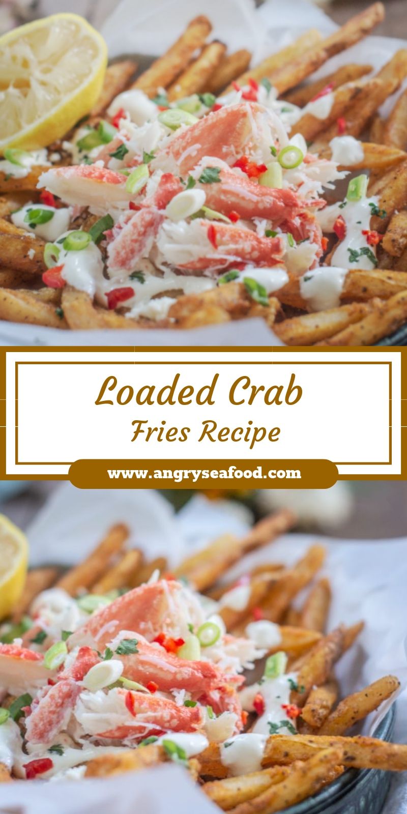 Loaded Crab Fries Recipe Loaded Crab Fries Recipe