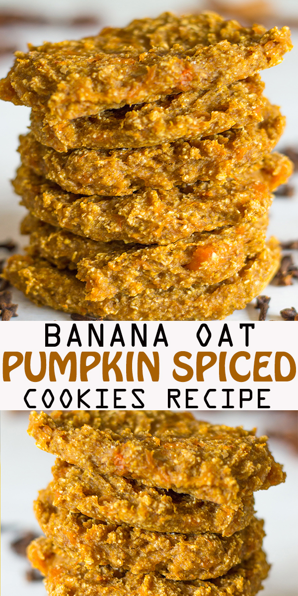 BANANA OAT PUMPKIN SPICED COOKIES RECIPE