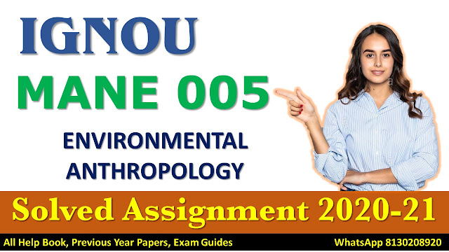 MANE 005 Solved Assignment 2020-21, IGNOU Solved Assignment , 2020-21, MANE 005, IGNOU Assignment