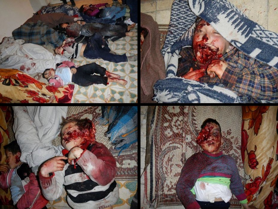 Homs (Siria) 11 de marzo 2012. Niños asesinados por los sicarios de Bashar Al-Assad. Fotos: REUTERS