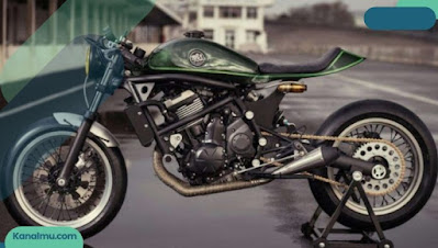 modifikasi cafe racer ninja rr