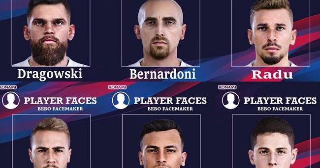 Pes 2020 Mini Facepack May 2020 By Bebo Facemaker Pes Patch Fifa Mods Games Pc