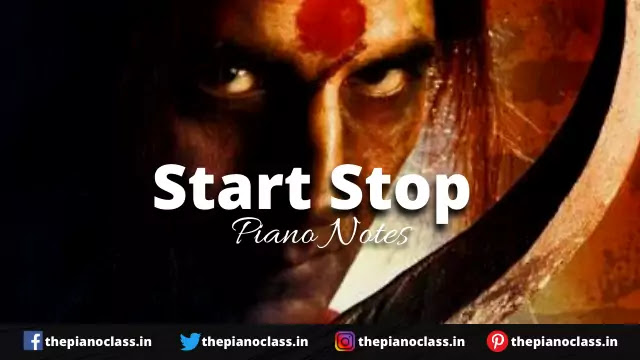 Start Stop Piano Notes - Laxmii Bomb
