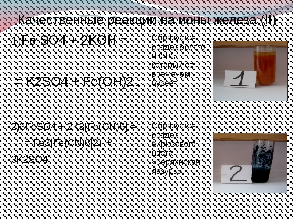 Хлорид железа к какому классу относится