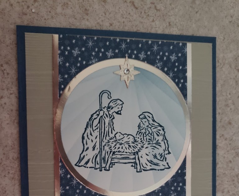 Becky's Stampin' Studio Peaceful Nativity