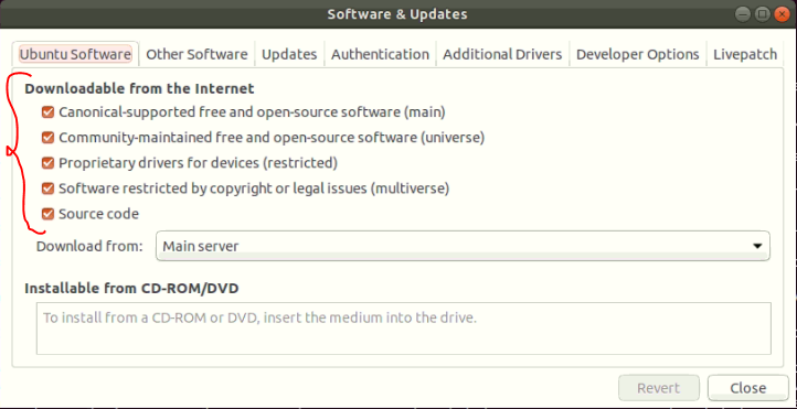 W: Target Packages (main/binary-amd64/Packages) is configured multiple