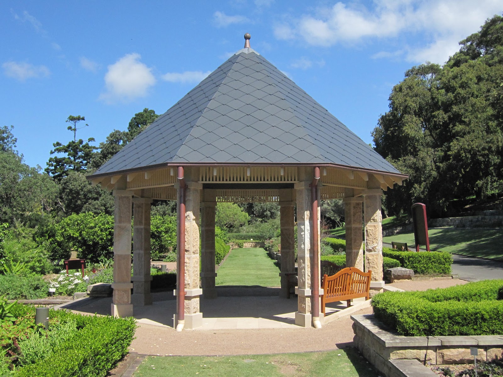 Sydney City and Suburbs Botanic Gardens, Herb Garden Pavilion