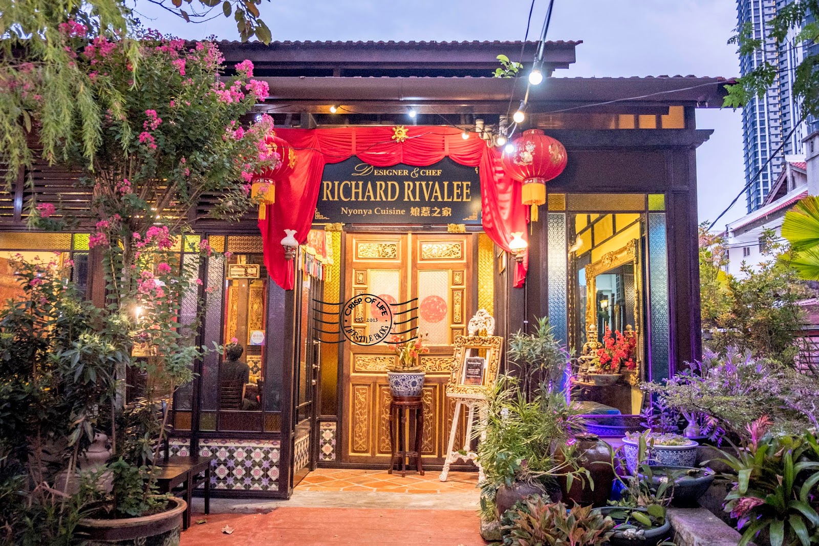 Richard Rivalee Nyonya Cuisine 娘惹之家 @ Rain Garden Hotel, Lebuh Burmah, Penang