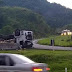 Caminhoneiro de Nova Fátima sofre acidente no estado Rio de Janeiro