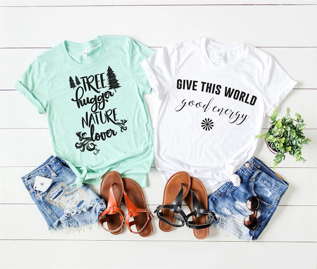 Confessions of a Frugal Mind Tree Hugger Graphic Tees 14.99