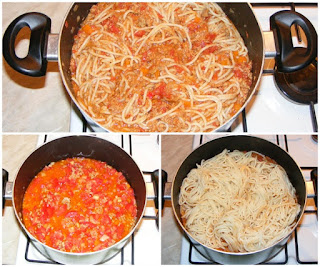 preparare spaghete bolognese, spaghete bolognese reteta, retete culinare, cum facem spaghete bolognese, cum facem spaghete cu sos si carne, 