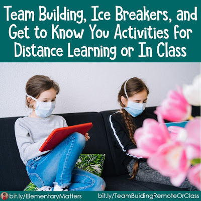 Team Building, Ice Breakers, and Get to Know You Activities for Distance Learning or In Class: Some suggestions for building relationships.