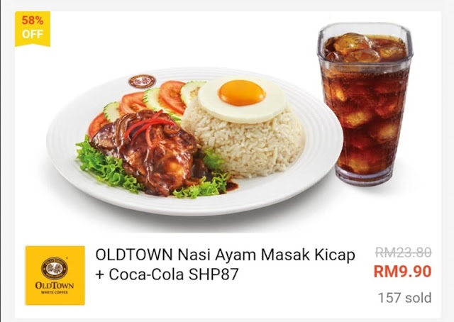 Oldtown White Coffee Diskaun Lebih 50%