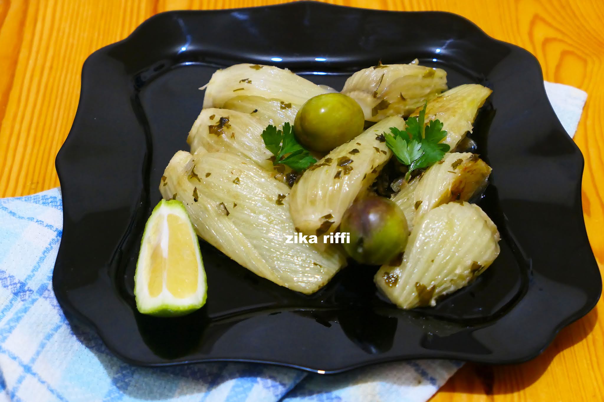 FENOUIL BRAISE AIL ET VINAIGRE